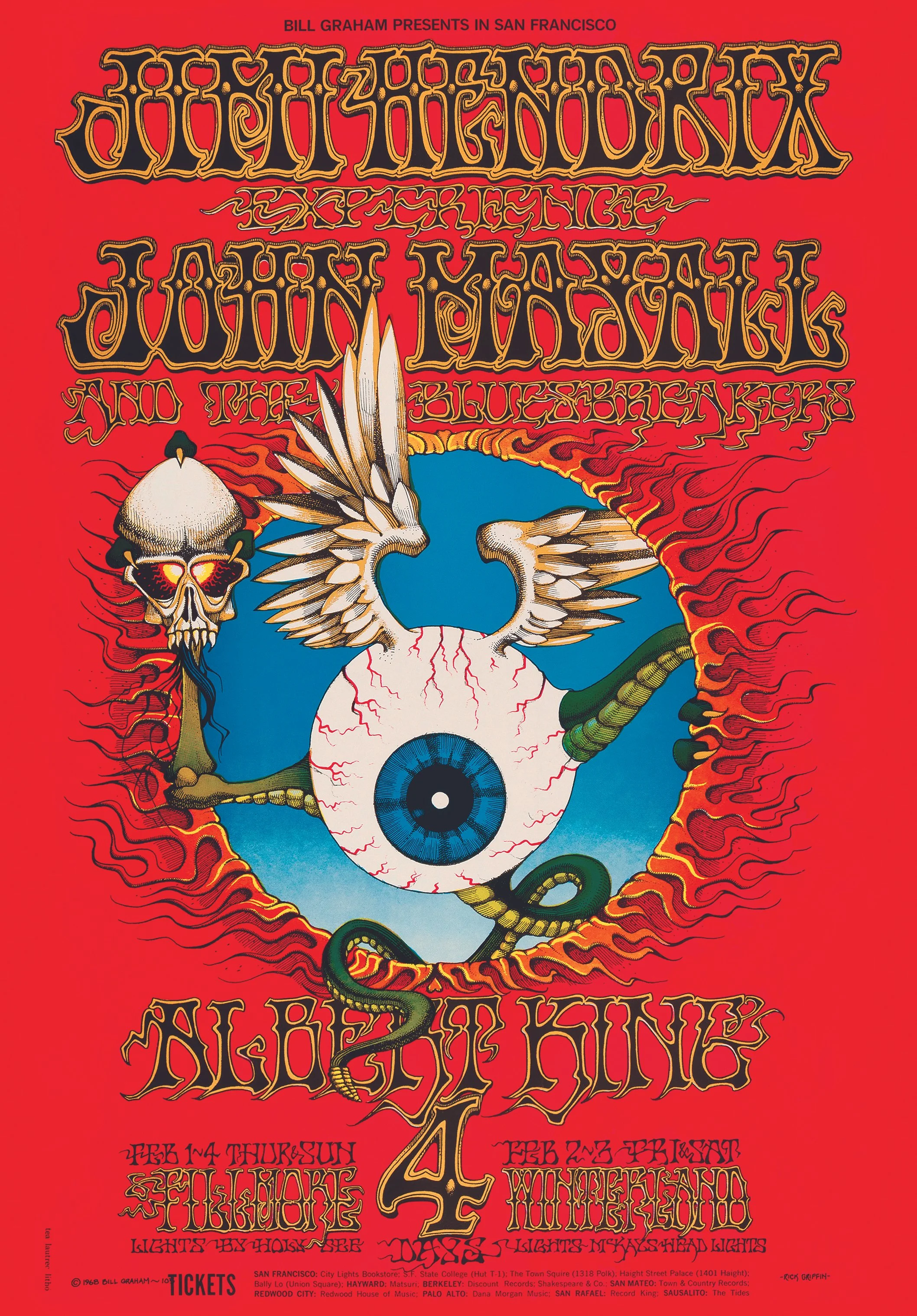 Jimi Hendrix: 1968 I 1970 by Baron Wolman — The Waverly Press